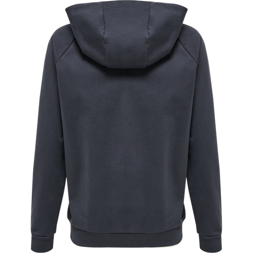 HUMMEL GO KIDS COTTON LOGO HOODIE, INDIA INK, packshot