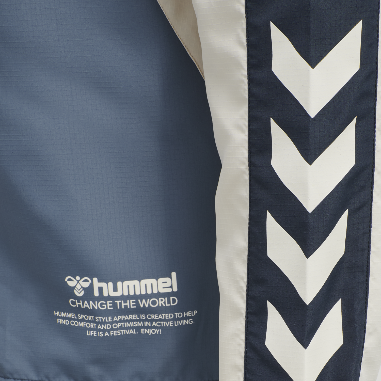 hmlALVIN HALF ZIP JACKET, CHINA BLUE, packshot