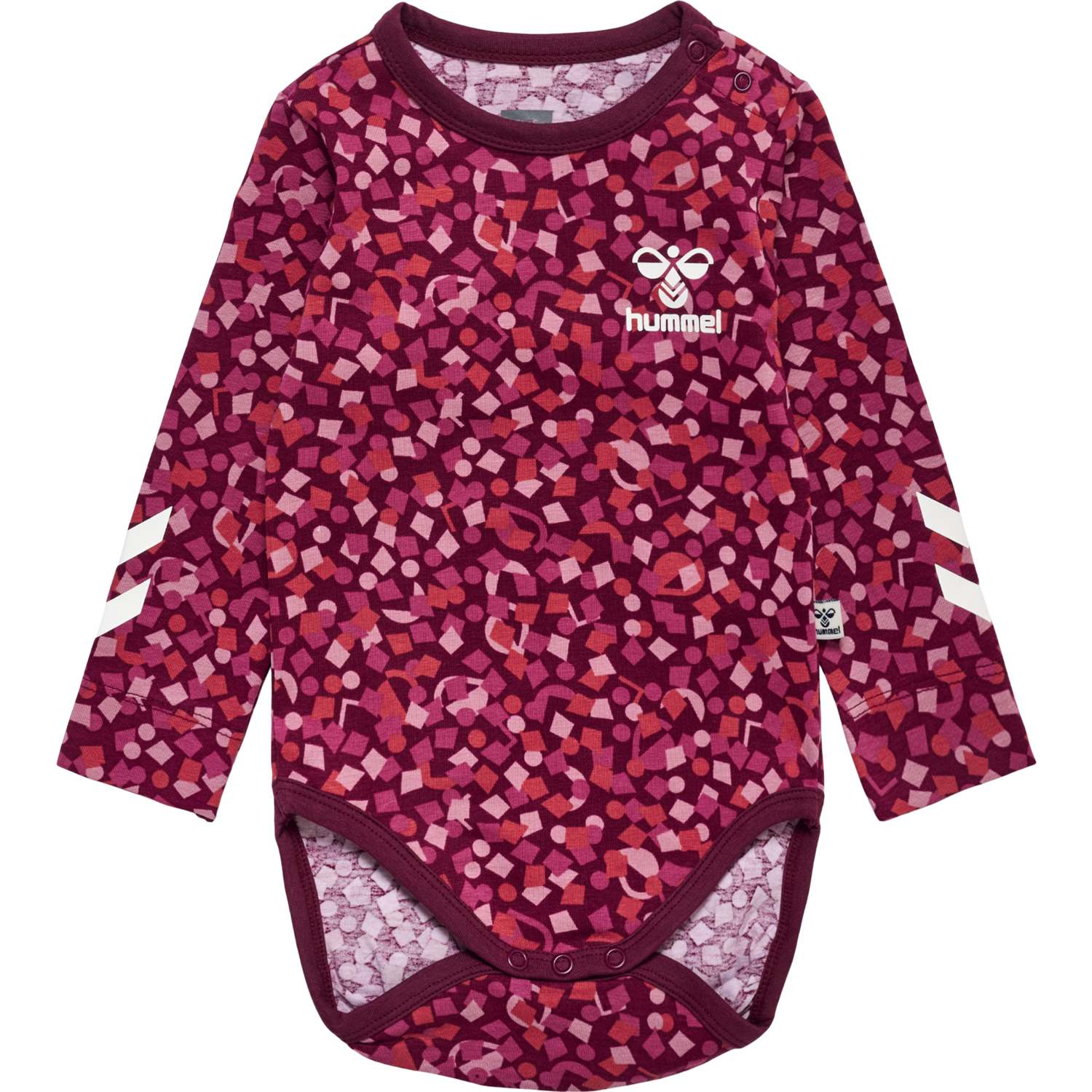 hmlCONFETTI BODY L/S, WINDSOR WINE, packshot