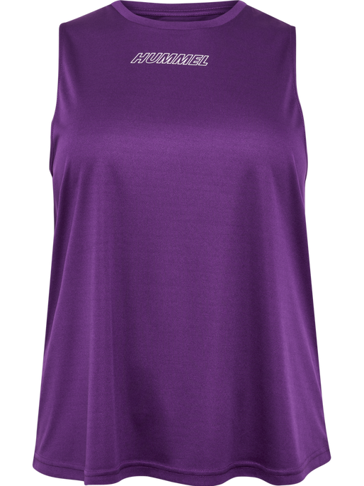 hmlTE CURVY TANKTOP PLUS, IMPERIAL PURPLE, packshot
