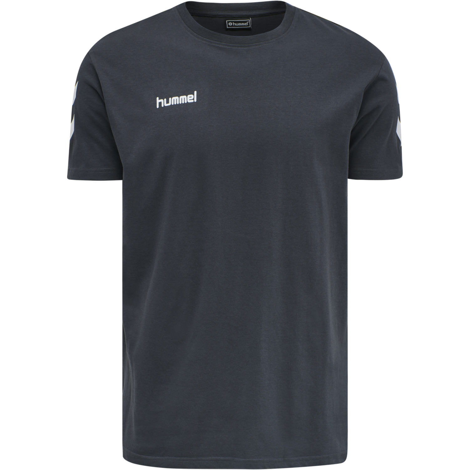 HUMMEL GO COTTON T-SHIRT S/S, INDIA INK, packshot