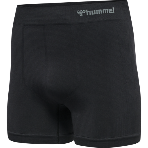 hmlJACK SEAMLESS BOXERS, BLACK, packshot