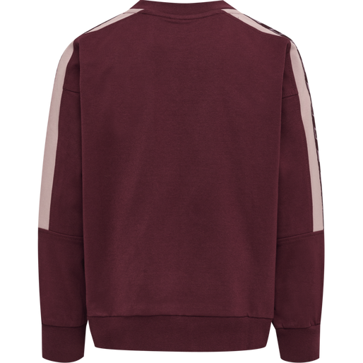 hmlAUDREY SWEATSHIRT, WINDSOR WINE, packshot