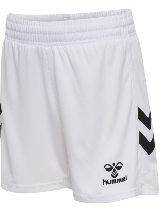 hmlMATCH SHORTS KIDS, WHITE/BLACK, packshot