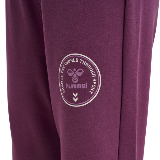 hmlMATH PANTS, AMARANTH, packshot