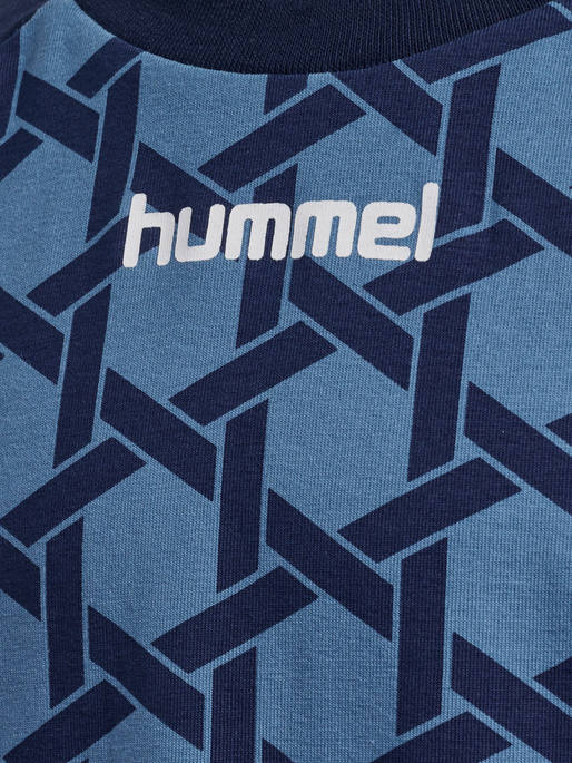 hmlPS T-SHIRT L/S, CAPTAIN'S BLUE, packshot