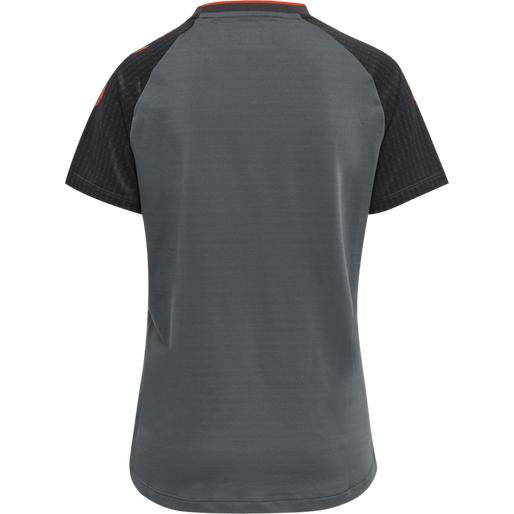 hmlPRO GRID GAME JERSEY S/S WO, QUIET SHADE/FORGED IRON, packshot