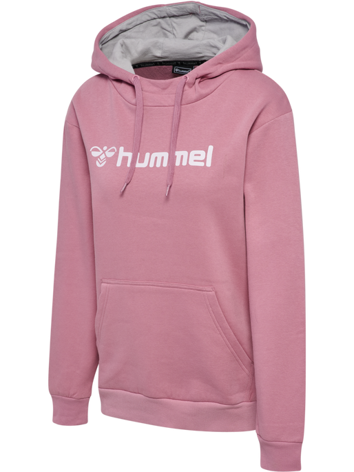 hmlMOVER COTTON HOODIE WOMAN, LILAS, packshot