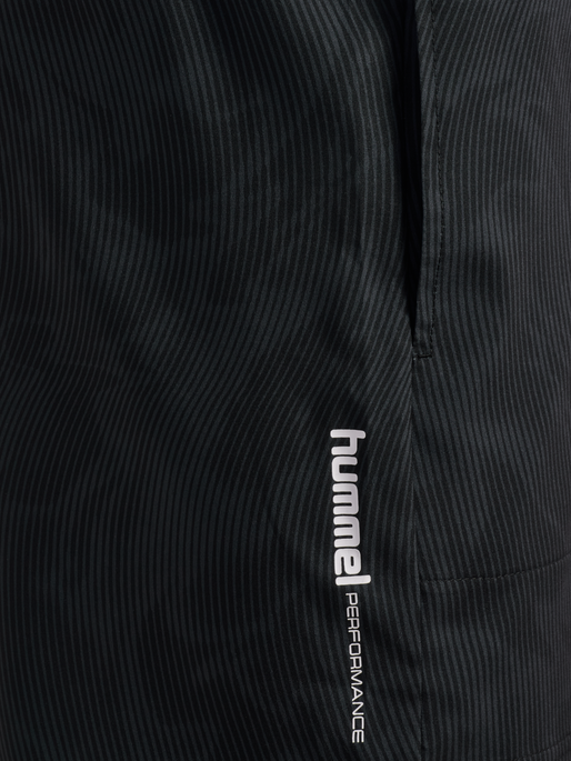 hmlPULSE AOP WORKOUT SHORTS SET, BLACK/EBONY, packshot