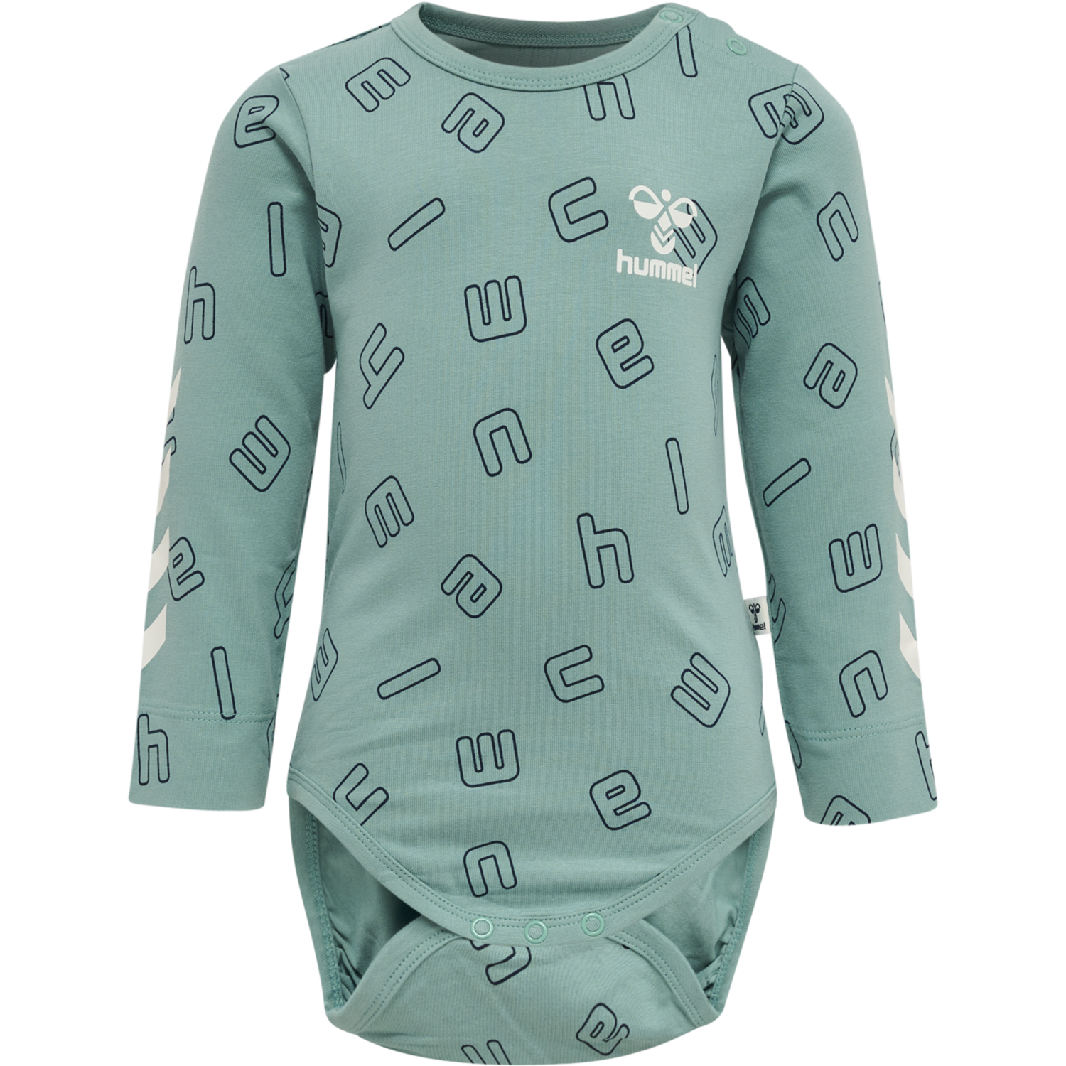 hmlATHENS BODY L/S, MINERAL BLUE, packshot