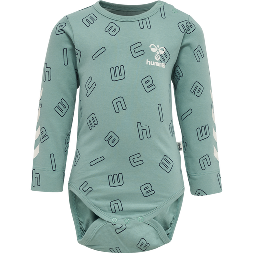 hmlATHENS BODY L/S, MINERAL BLUE, packshot
