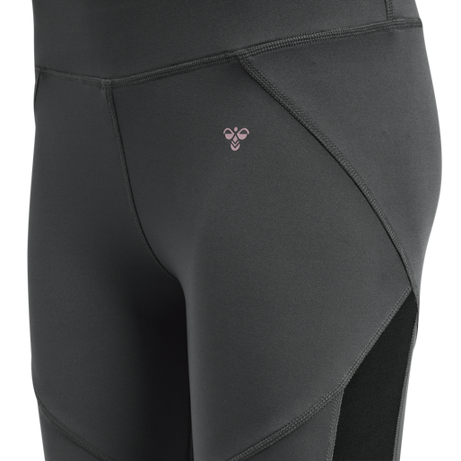 hmlNORMA HIGH WAIST TIGHTS, ASPHALT, packshot