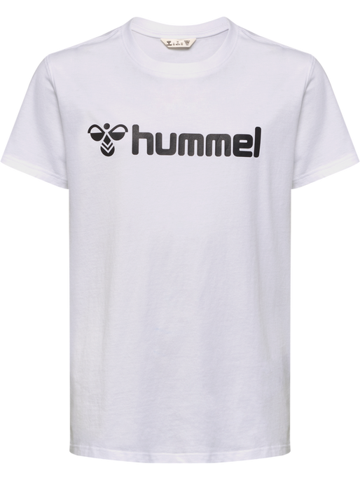 hmlGO 2.0 LOGO T-SHIRT S/S KIDS, WHITE, packshot