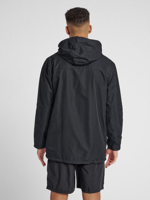 hmlAUTHENTIC ALL-WEATHER JACKET, BLACK, model