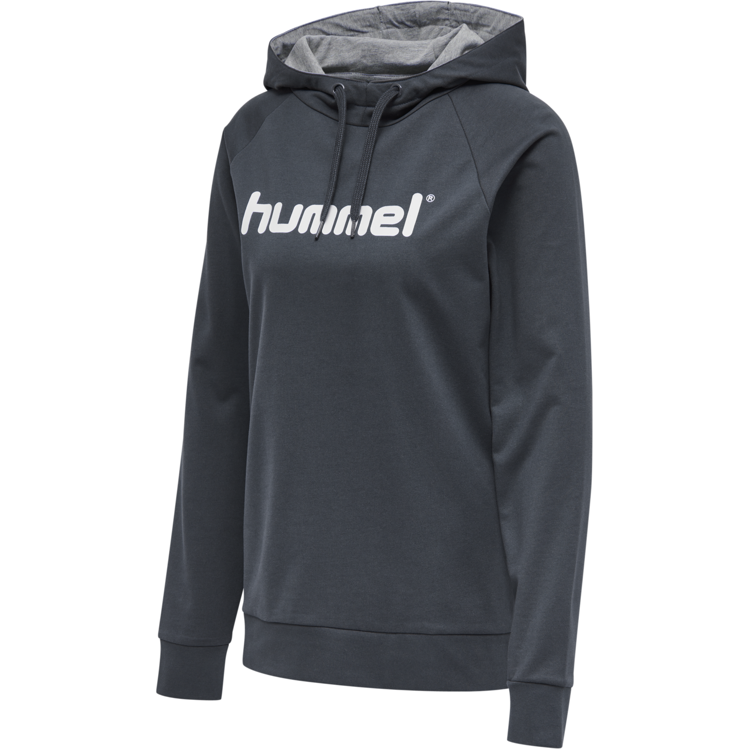 HUMMEL Go Cotton Hoody Woman   Damen-Kapuzensweatshirt  India Ink    NEU 