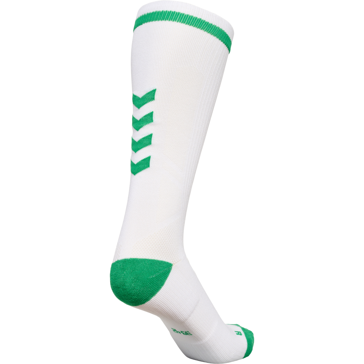 ELITE INDOOR SOCK HIGH, WHITE/JELLY BEAN, packshot