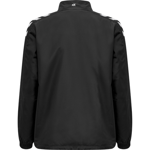 hmlCORE XK MICRO ZIP JACKET KIDS, BLACK hmlCORE XK MICRO ZIP JACKET KIDS, BLACK, packshot