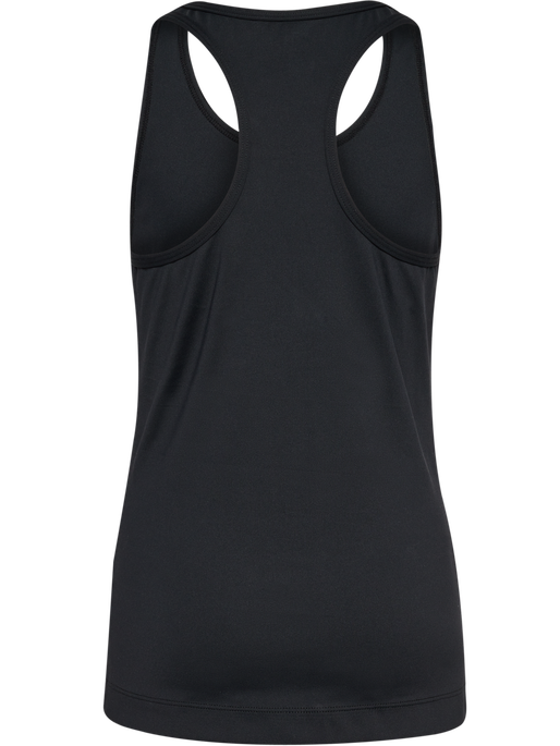 hmlPURE TANK TOP, BLACK, packshot