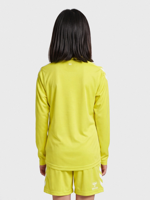 hmlCORE XK POLY JERSEY L/S KIDS, BLAZING YELLOW, model
