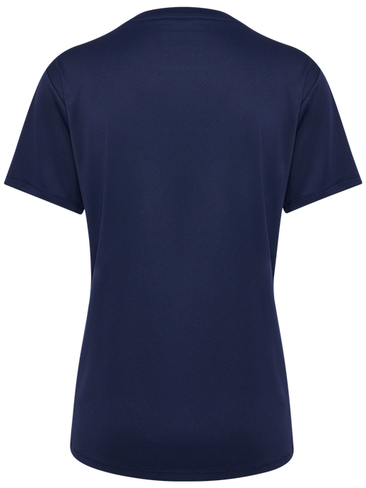 hmlESSENTIAL JERSEY S/S WOMAN, MARINE, packshot