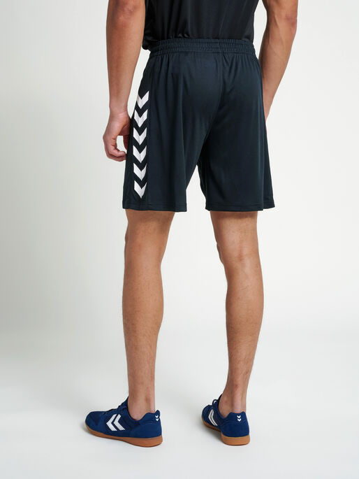 CORE POLY SHORTS, BLACK PR, model