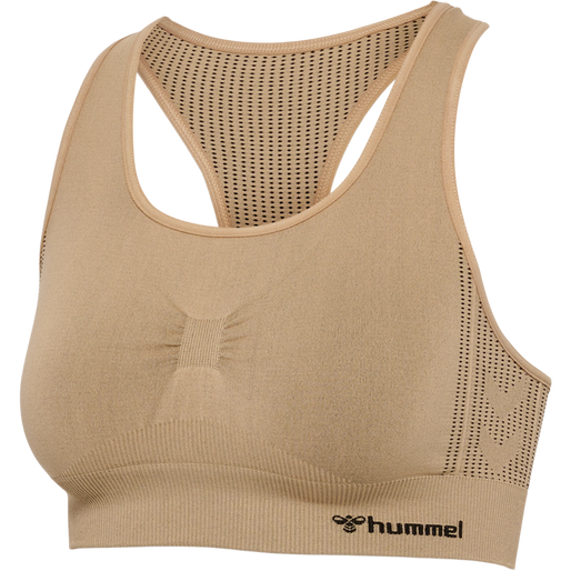 hmlMT SHAPING SEAMLESS SPORTS TOP, CURDS & WHEY, packshot