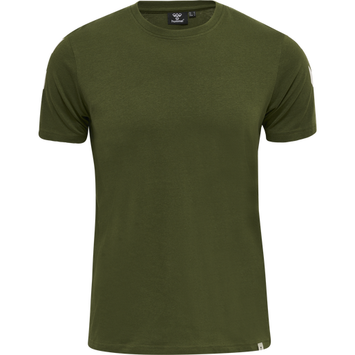hmlLEGACY CHEVRON T-SHIRT, RIFLE GREEN hmlLEGACY CHEVRON T-SHIRT, RIFLE GREEN, packshot