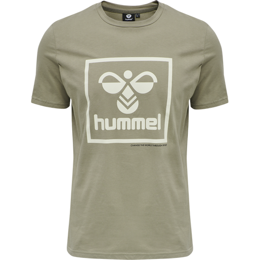 hmlISAM T-SHIRT, VETIVER, packshot