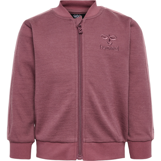 hmlWULBATO ZIP JACKET, ROSE BROWN hmlWULBATO ZIP JACKET, ROSE BROWN, packshot