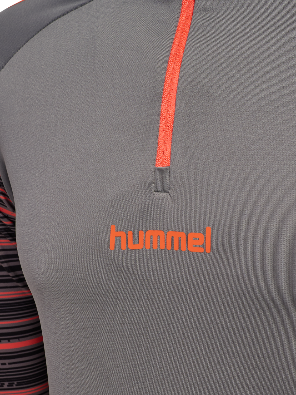 hmlBLAZE PRO TRAINING HALF ZIP, STEEL GRAY, packshot
