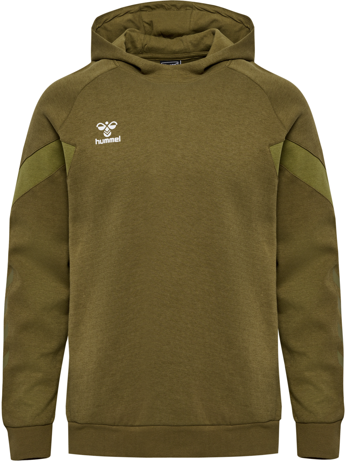hummel TRAVEL SWEAT HOODIE - MILITARY OLIVE | hummelsport.de