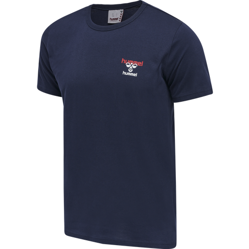 hmlIC DAYTON T-SHIRT, PEACOAT, packshot