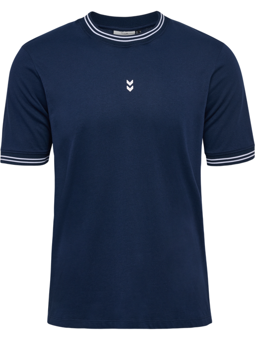 hmlPULSE RETRO T-SHIRT S/S, DRESS BLUES hmlPULSE RETRO T-SHIRT S/S, DRESS BLUES, packshot