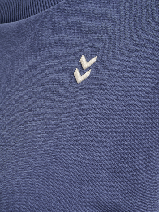 hmlPULSE W SWEAT CREWNECK, BLUE INDIGO hmlPULSE W SWEAT CREWNECK, BLUE INDIGO, packshot