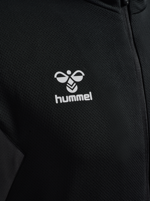 hmlAUTHENTIC PL ZIP JACKET, BLACK, packshot