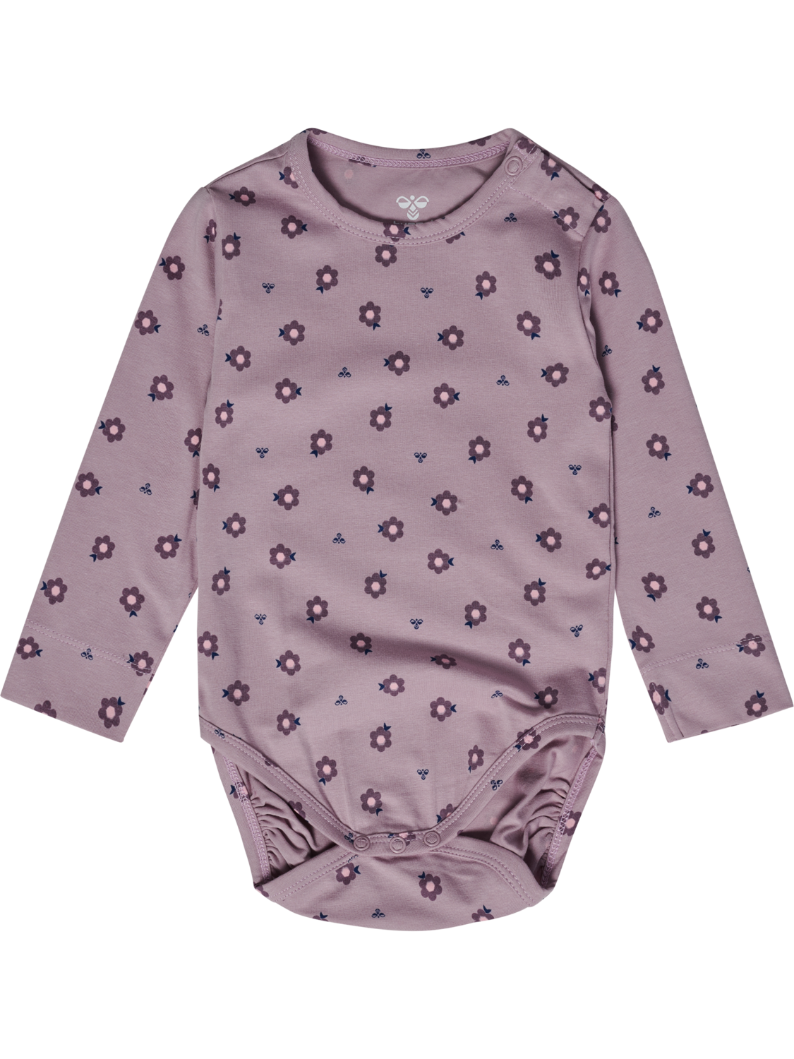 hmlMINI AOP BODY L/S, SEA FOG, packshot