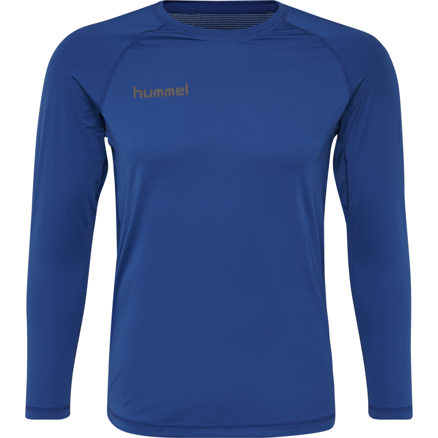 HUMMEL FIRST PERFORMANCE JERSEY L/S, TRUE BLUE, packshot