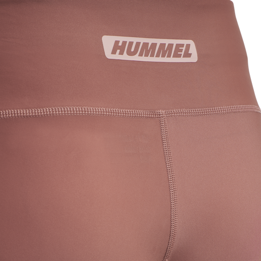 hummel TE TOLA HW TIGHT SHORTS - WITHERED ROSE