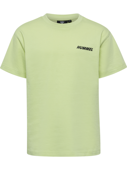 hmlCASPER T-SHIRT S/S, SHADOW LIME, packshot