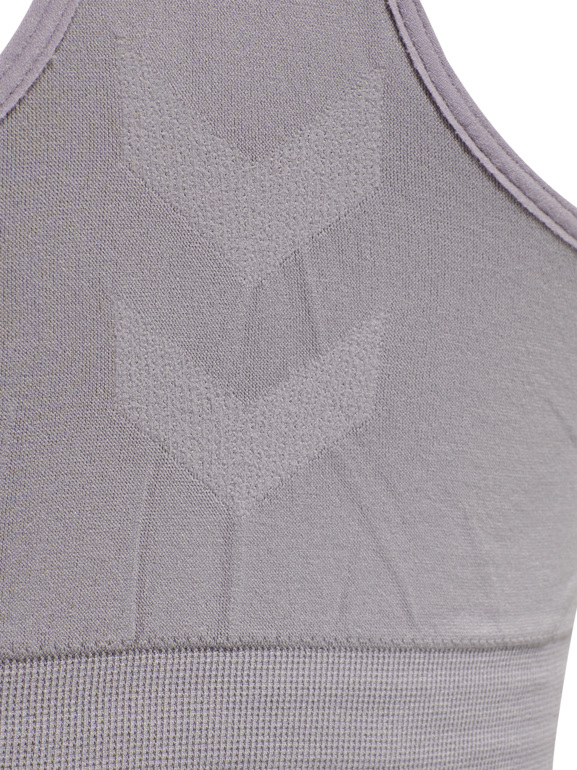 hmlTIF SEAMLESS SPORTS TOP, MINIMAL GRAY, packshot