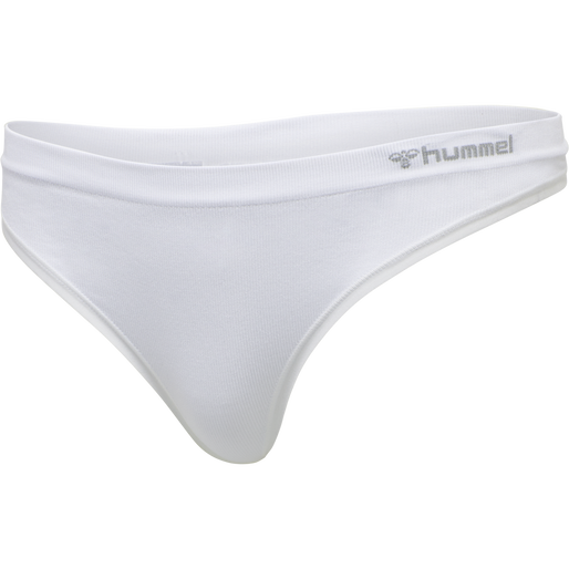 hmlJUNO SEAMLESS THONG, WHITE hmlJUNO SEAMLESS THONG, WHITE, packshot