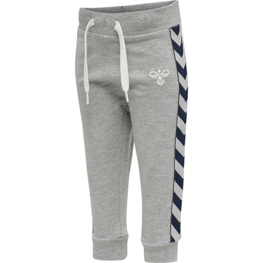 hmlBILLE TRACKSUIT, GREY MELANGE, packshot