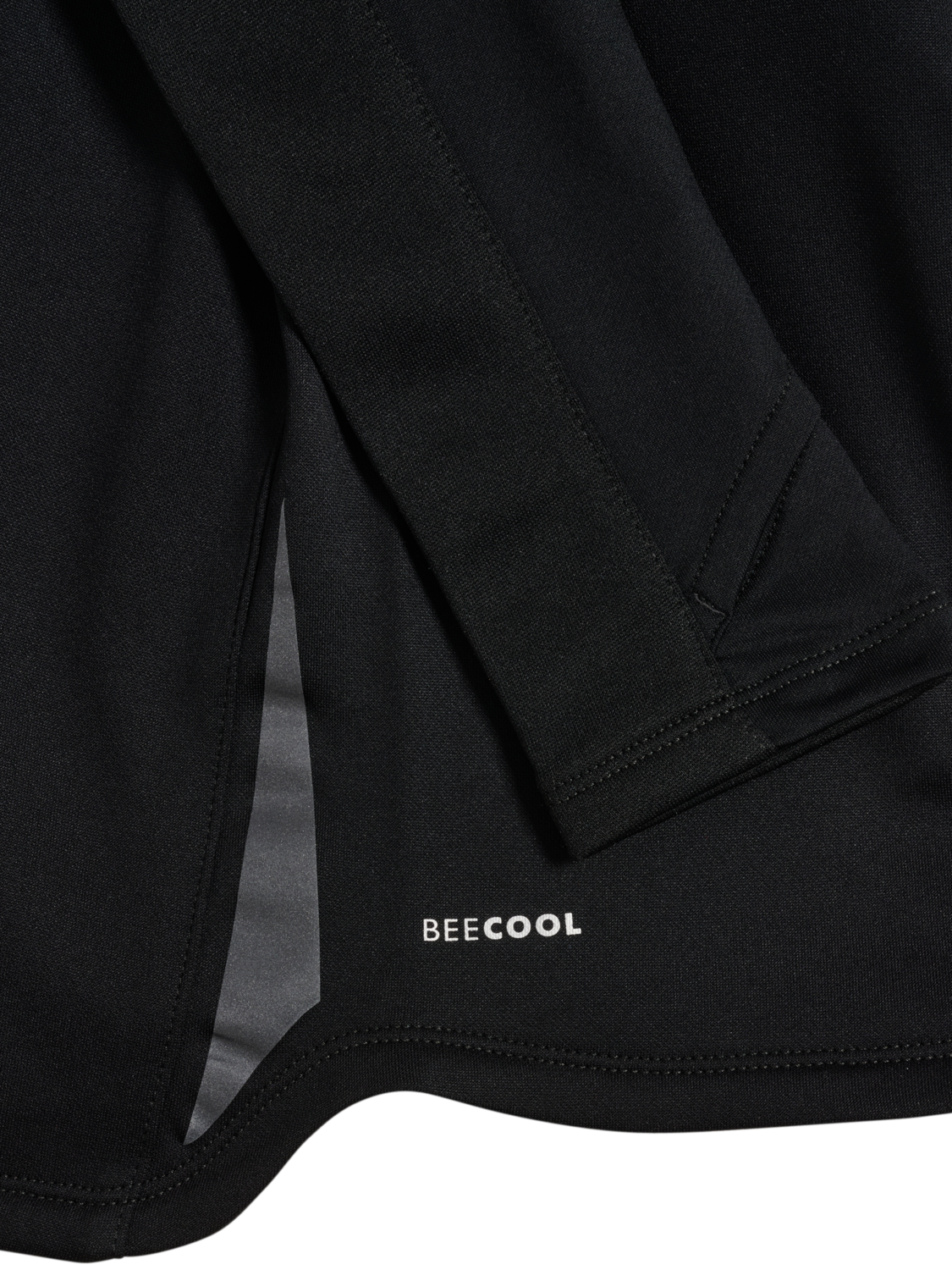 hmlBTC WINTER TRAINING HALF ZIP KID, BLACK, packshot