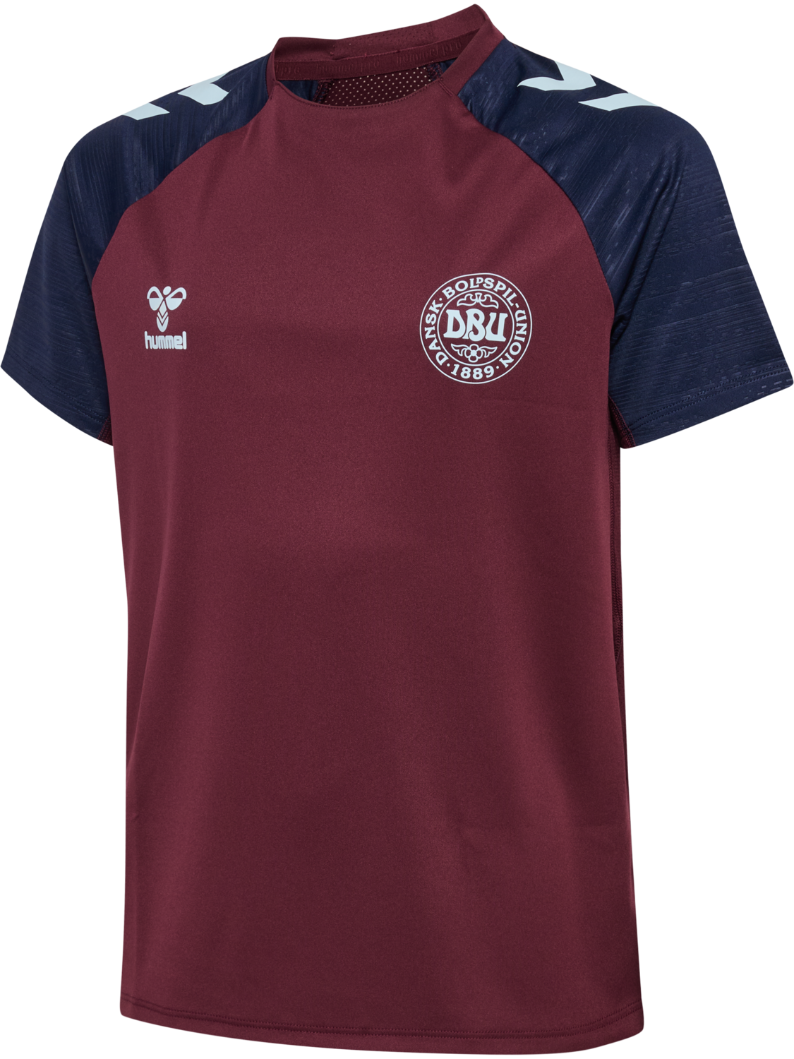DBU 26 PRO TR JERSEY S/S KIDS, WINDSOR WINE/PEACOAT, packshot