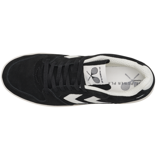 ST. POWER PLAY SUEDE, BLACK/WHITE, packshot
