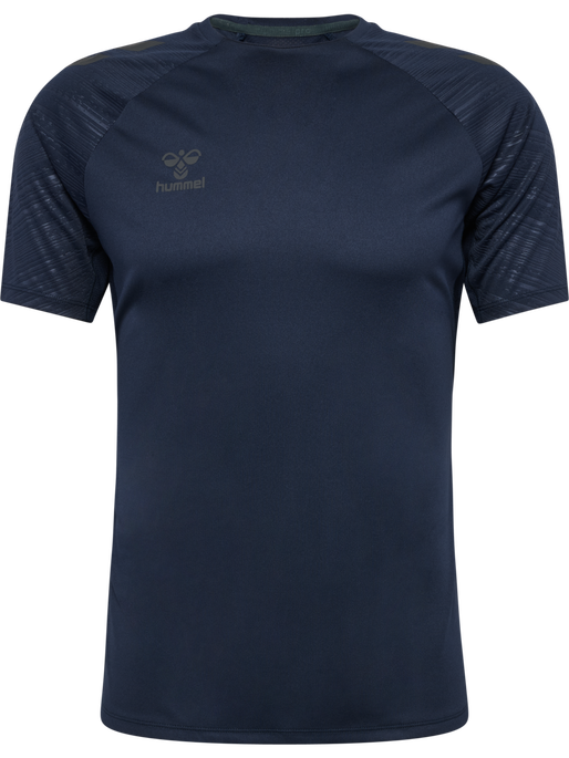 hmlPRO TRAINING JERSEY S/S, MARINE, packshot