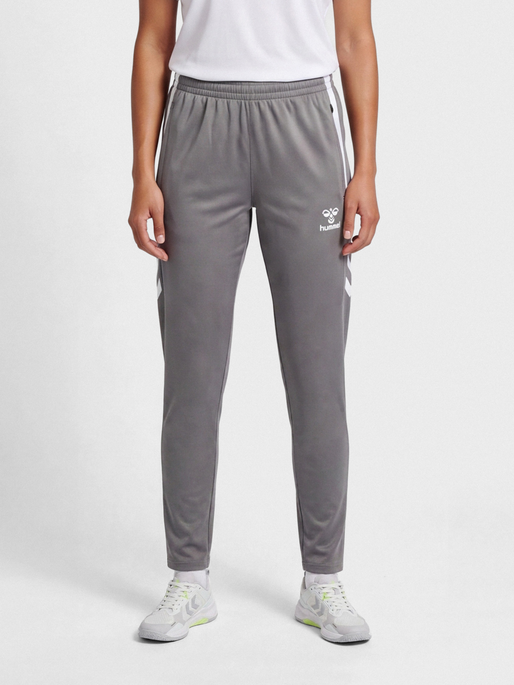 hmlLEAD 2.0 TRAINING PANTS WOMAN, STEEL GRAY, model