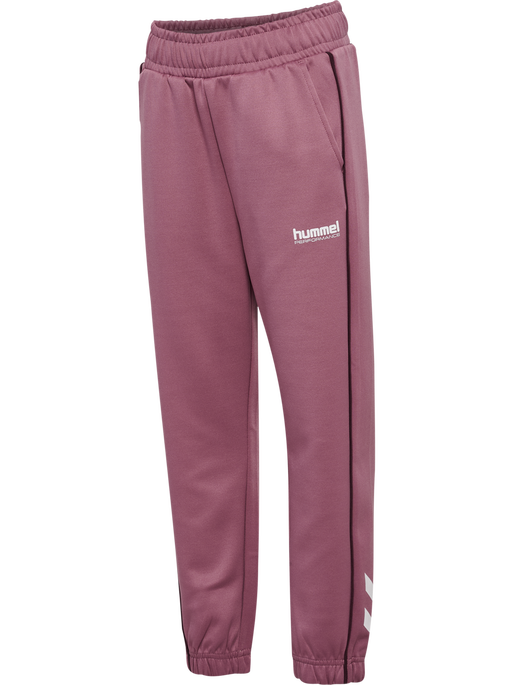 hmlJR INTERLOCK ADJUST PANTS, WISTFUL MAUVE, packshot
