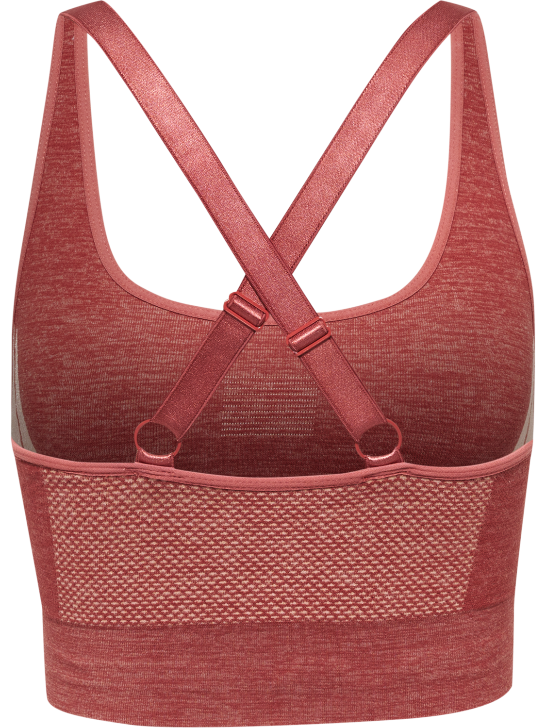 hmlCLEA SEAMLESS  SPORTS TOP, WITHERED ROSE/ROSE TAN MELANGE, packshot