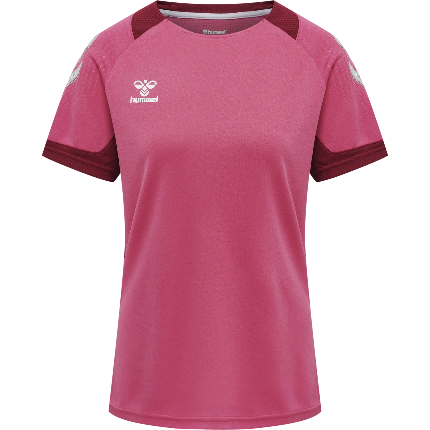 hummel LEAD WOMENS S/S POLY JERSEY - RASPBERRY SORBET | hummelsport.de 